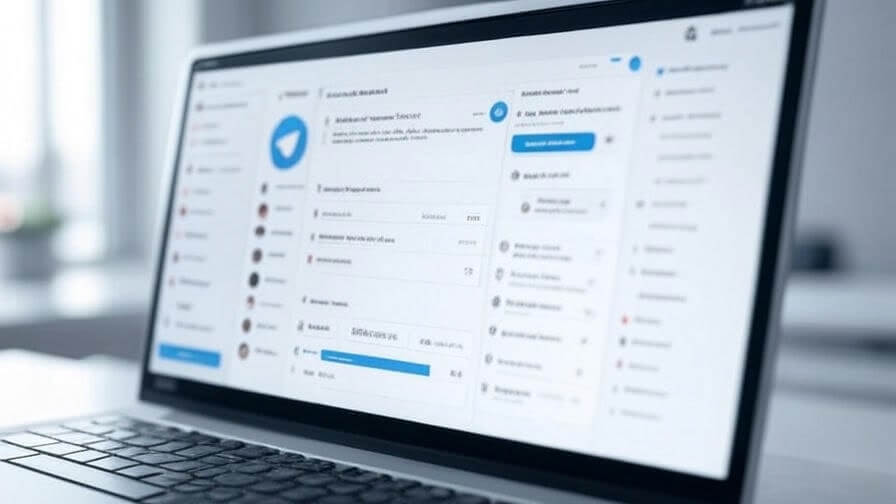 Telegram Web aperto nel browser
